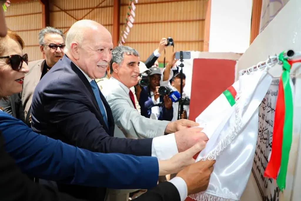 Inauguration of Two Brick Production Units in Adrar