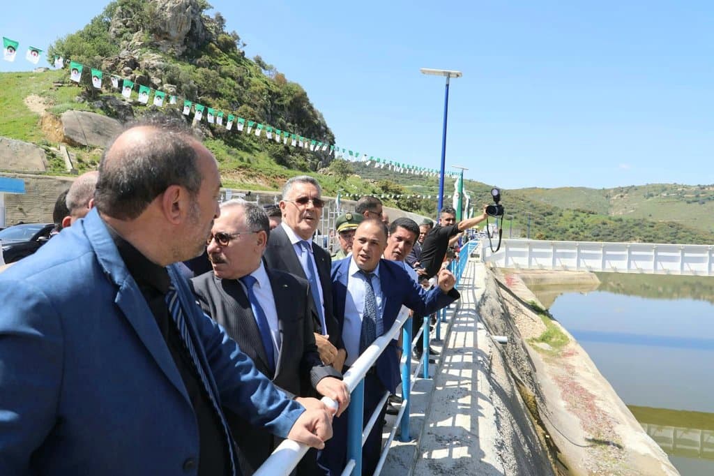 Increase in the supply quota for سوق أهراس from سد عين الدالية to 30,000 cubic meters daily