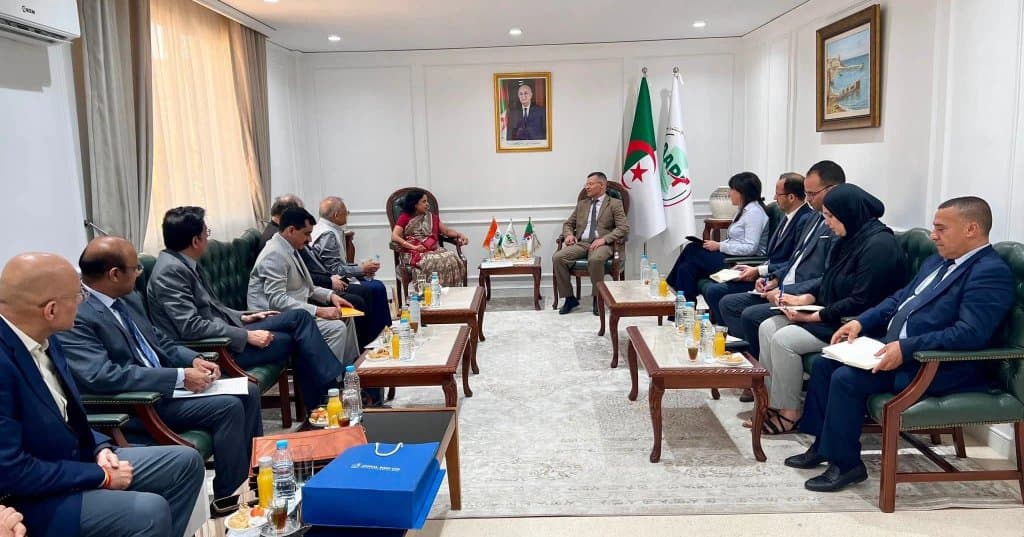 Indian group 'Jindal Saw' plans to launch a project for steel pipe production in Algeria