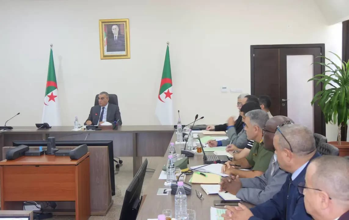 Jalawi chairs a coordination meeting to monitor project progress