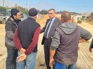 Jalawi inspects several road projects in the capital