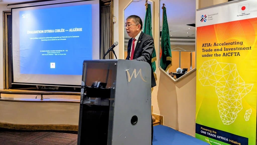 Japan Supports Workshop in Algeria on Digital Trade