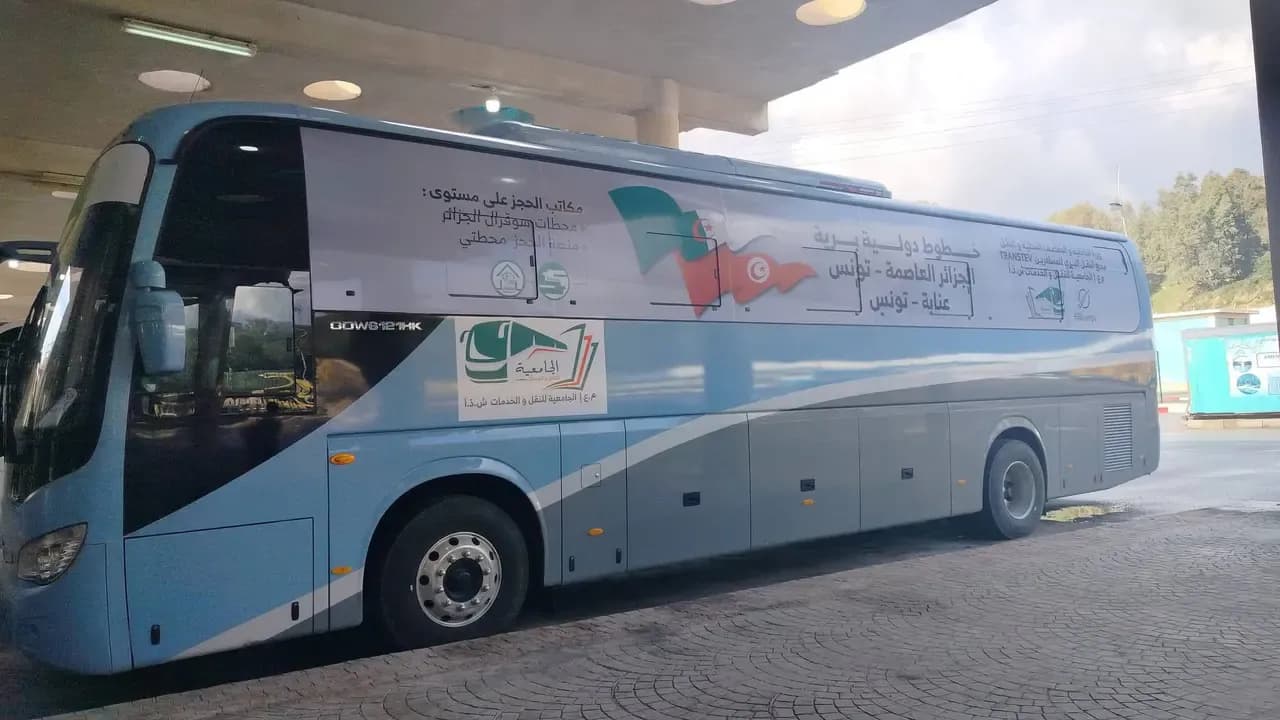 Launch of a bus transport line between Annaba and Tunis