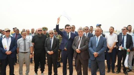 Launch of the First Wheat Harvest Operation under the Algerian-Italian Partnership Project