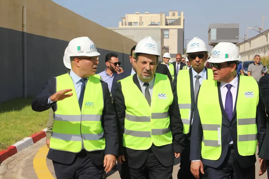 Libyan Minister of Water Resources Visits Foka 2 Seawater Desalination Plant in Tipaza