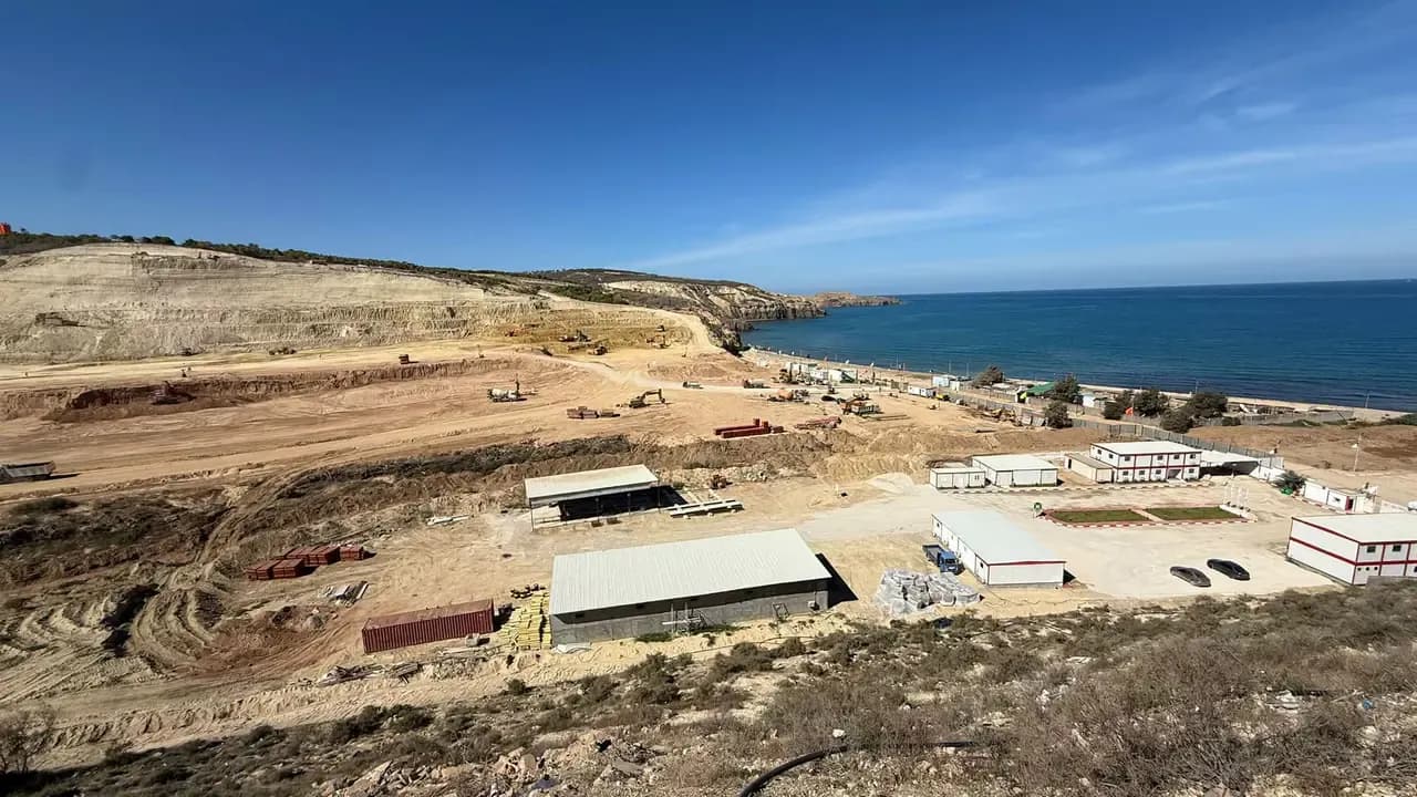 Marsa Ben Mehidi Desalination Plant.. 300,000 cubic meters of water daily