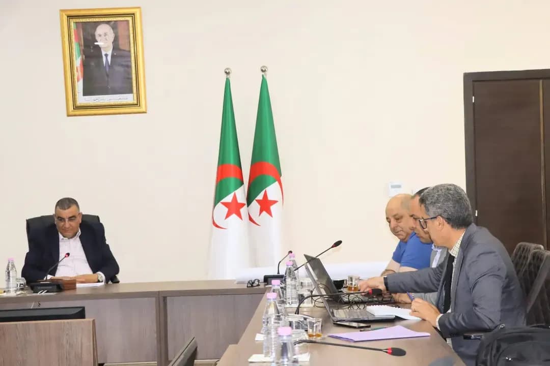 Meeting to Follow Up on Preparations for the Ouargla-Tamanrasset Section