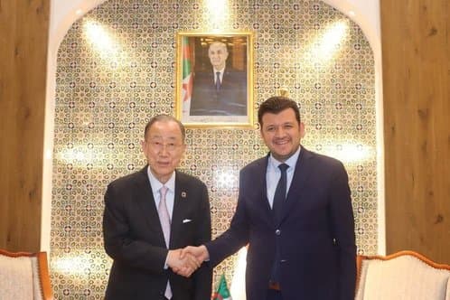 Minister of Agriculture Receives Ban Ki-moon