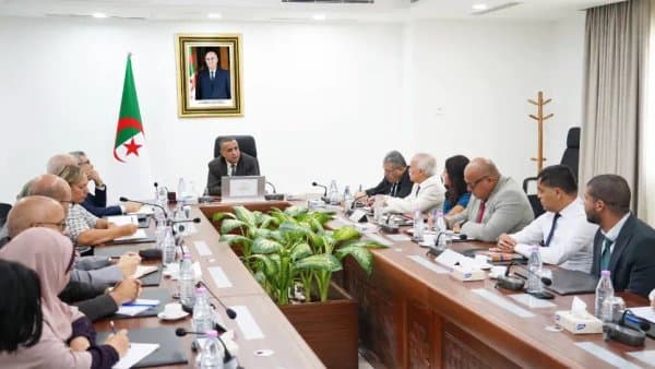 Minister of Energy Chairs a Meeting