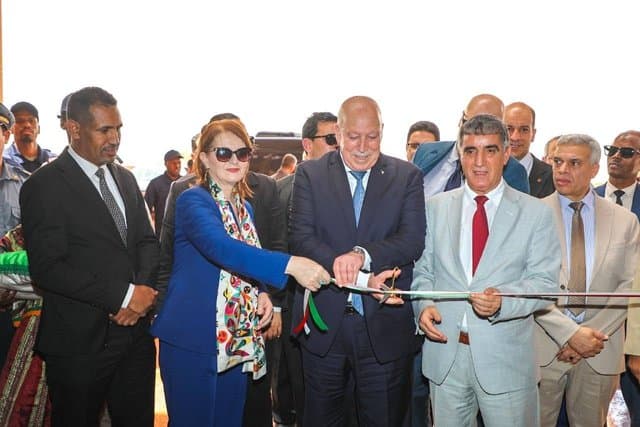 Minister of Industry inaugurates two brick production units