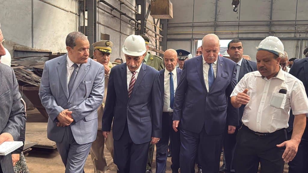 Minister of Industry Inspects the Operations of the 'Ferrovia' Group in Annaba
