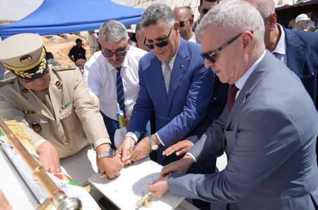Minister of Water Lays the Foundation Stone for Agricultural Irrigation Project Using Treated Water in Sidi Bel Abbes