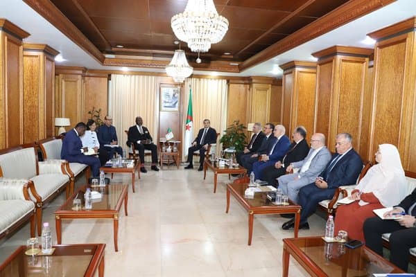 Mohamed Arkab meets the SG of ARDA: African refiners in Algiers