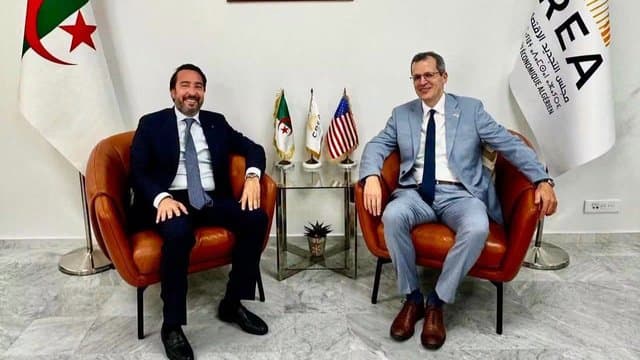 Moulay discusses with the Chargé d'Affaires of the American Embassy the establishment of sustainable economic partnerships