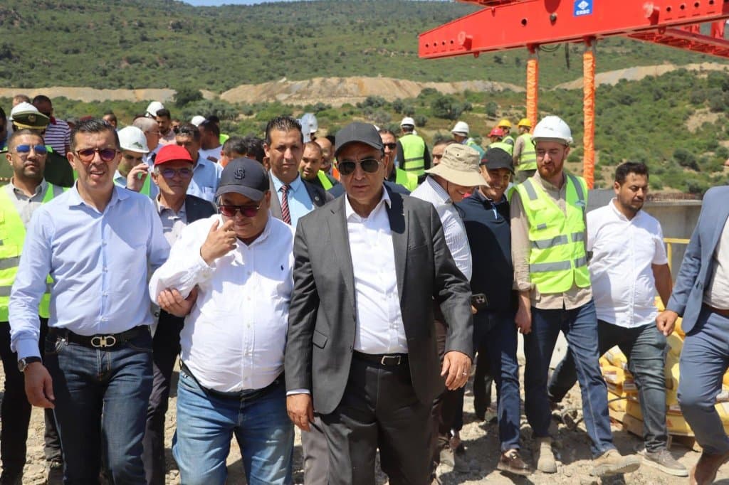 Mr. Djalawi expresses his satisfaction with the progress of the dualization, correction, and modernization project of the eastern mining railway