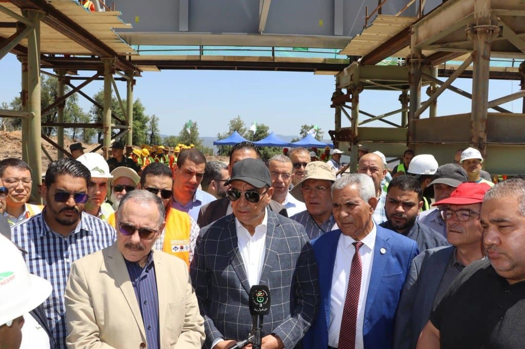 Mr. Djalawi inspects engineering structures between Ain Senour (Souk Ahras) and Bouchakouf (Khalifa)