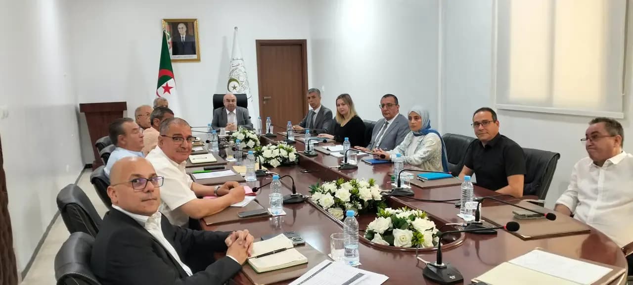 Mr. Gouidri emphasizes the encouragement of investment in the field of medical supplies production