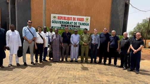 Naftal Delegation Inspects Investment Facilities and Sites in Niger