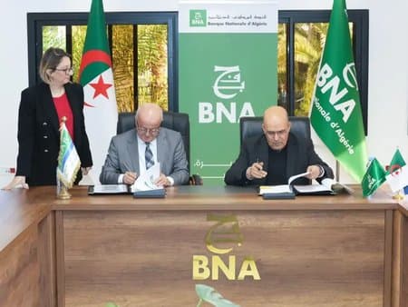 National Bank of Algeria: Signing of Two Agreements to Guarantee Operating Loans