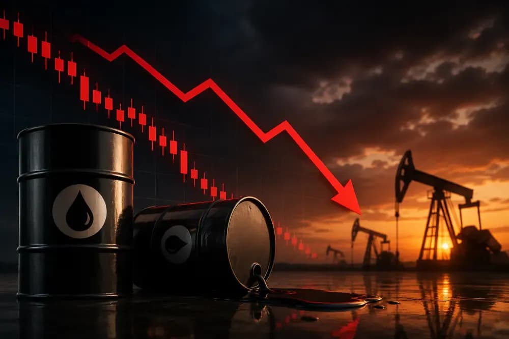 Oil loses about 1.8% of its value due to increased global supplies