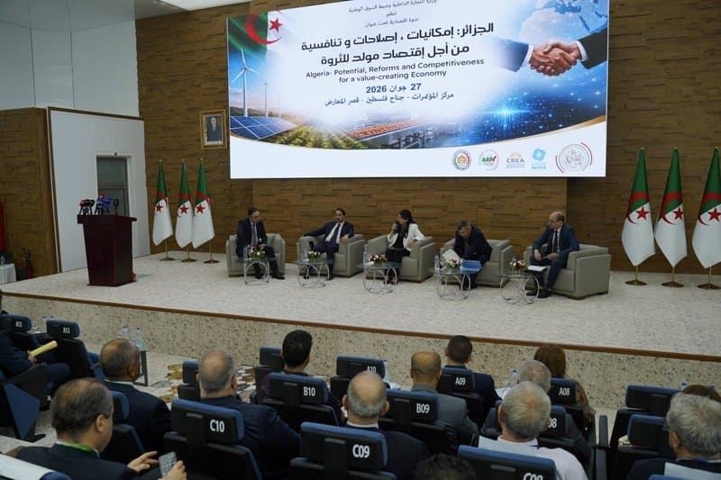Organization of a seminar on the components and reforms of the Algerian economy on the sidelines of the International Algiers Exhibition