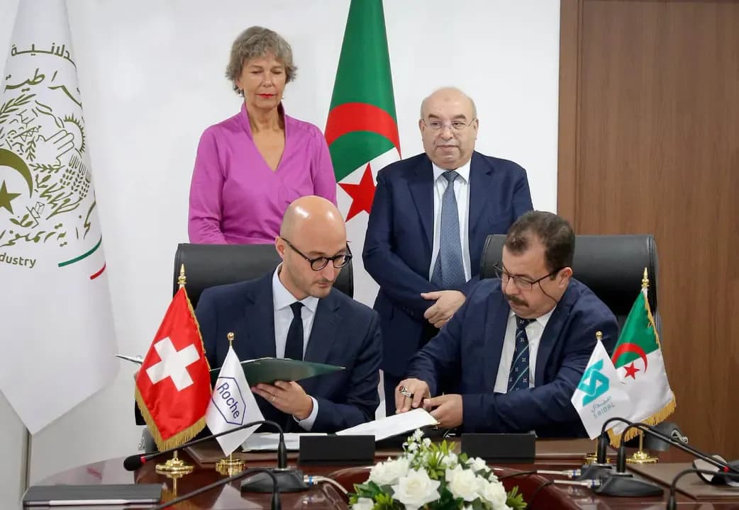 Partnership between 'Saïdal' and Swiss 'Roche' to Localize Breast Cancer Drug Manufacturing in Algeria