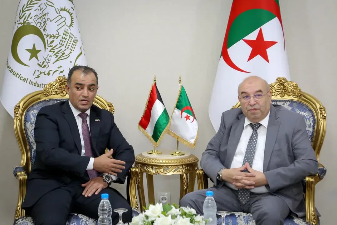 Pharmaceutical Industry: Gouidri Discusses Ways to Enhance Bilateral Cooperation with the Ambassador of Kuwait to Algeria