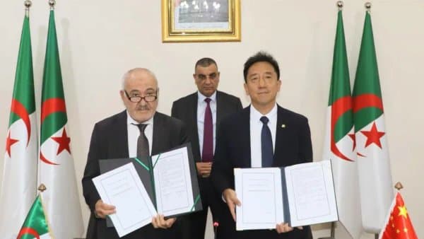 Port Dredging a Memorandum of Understanding between Algeria and China