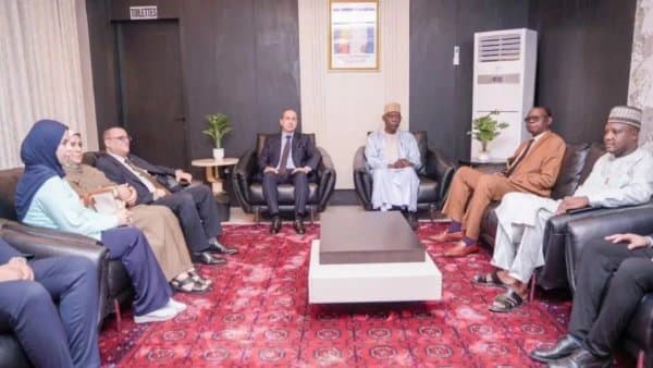 President of the Algerian Economic, Social and Environmental Council on an official visit to Chad