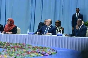 President Tebboune reaffirms Algeria's commitment to the success of the African-Italian partnership and praises the 'Enrico Mattei' plan