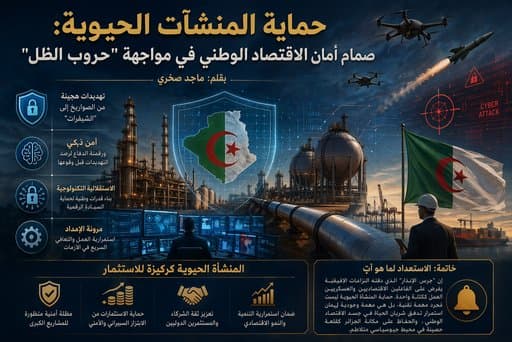 Protection of Vital Installations: A Safety Valve for the National Economy in the Face of 'Shadow Wars' - Iqtissad Al Balad