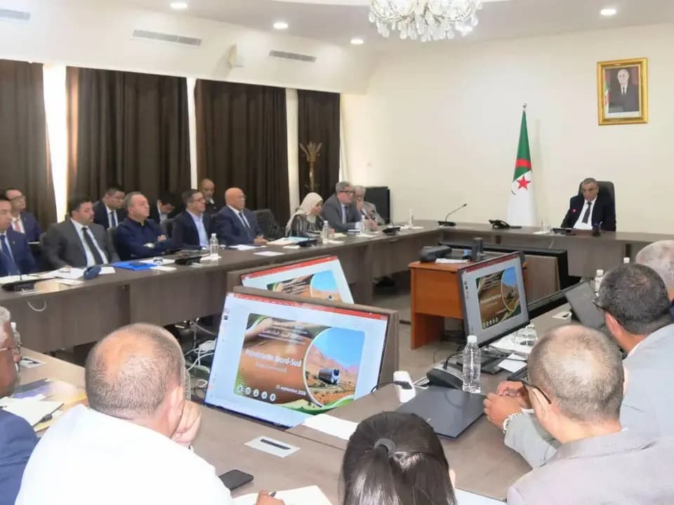 Railways: Coordinating meeting in preparation for the launch of the project linking the north of the country to Timimoun