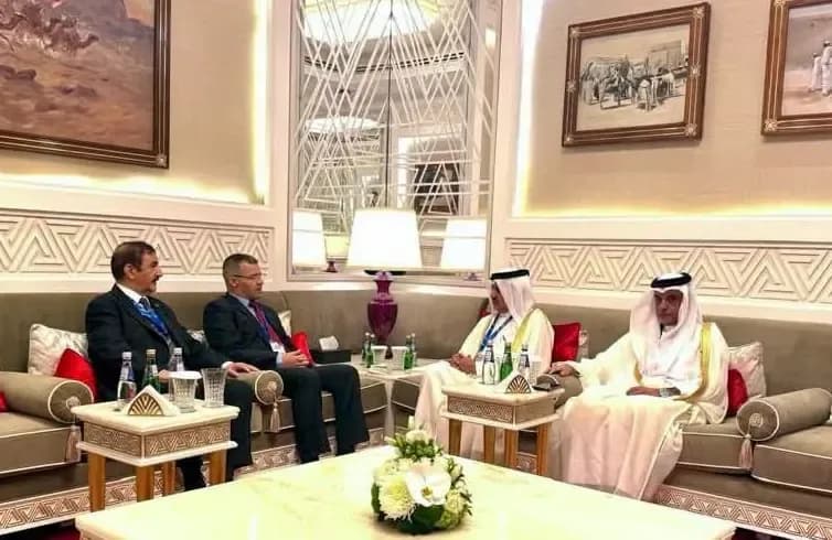 Rakach explores partnership prospects with the Chairman of the Qatar Chamber of Commerce and Industry