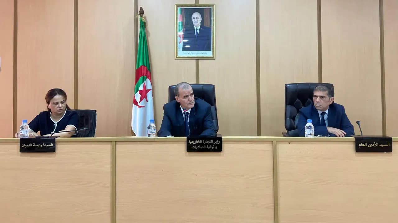 Rziq discusses with cement exporters the expansion of Algeria's presence in international markets