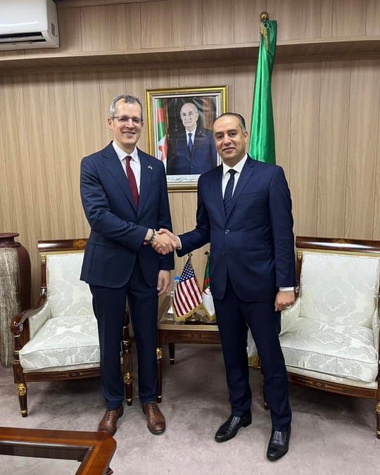 Sadi Meets the Chargé d'Affaires at the American Embassy - Iqtissad Al Balad