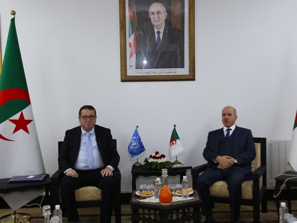 Sayhi Receives Director of the International Labour Organization Office in Algeria
