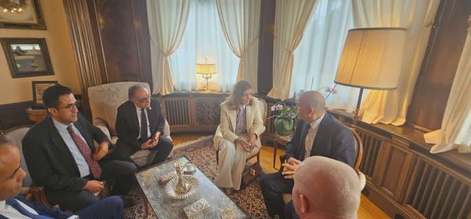 Sayhi reviews with his Syrian counterpart the prospects of bilateral cooperation in social protection and labor