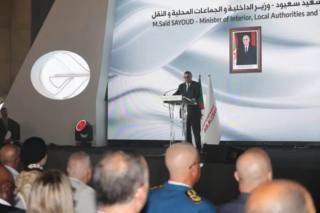 Sayoud: The state is keen on building a modern, safe, and efficient air transport system