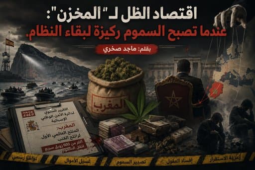 Shadow Economy of the 'Makhzen': When Poisons Become the Pillar of the Regime's Survival.