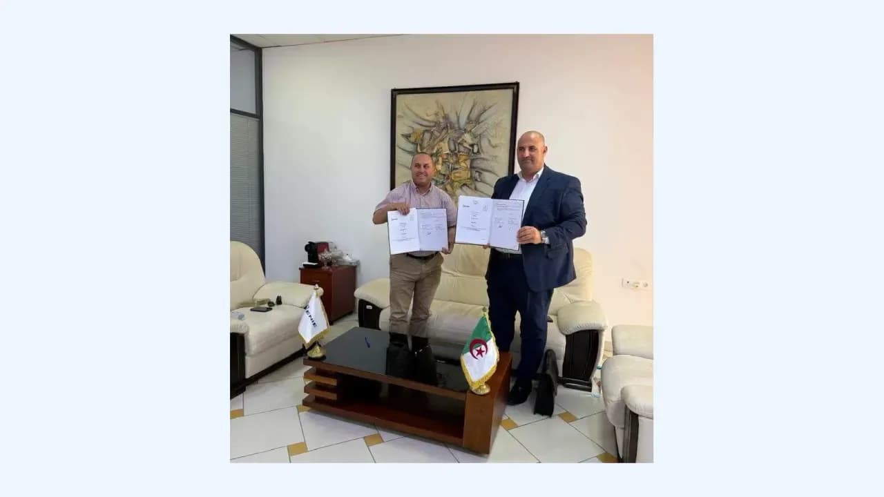 Signing of a framework agreement between the National Electronic Industries Corporation and the Electricity of Algeria to develop the national industry and localize projects