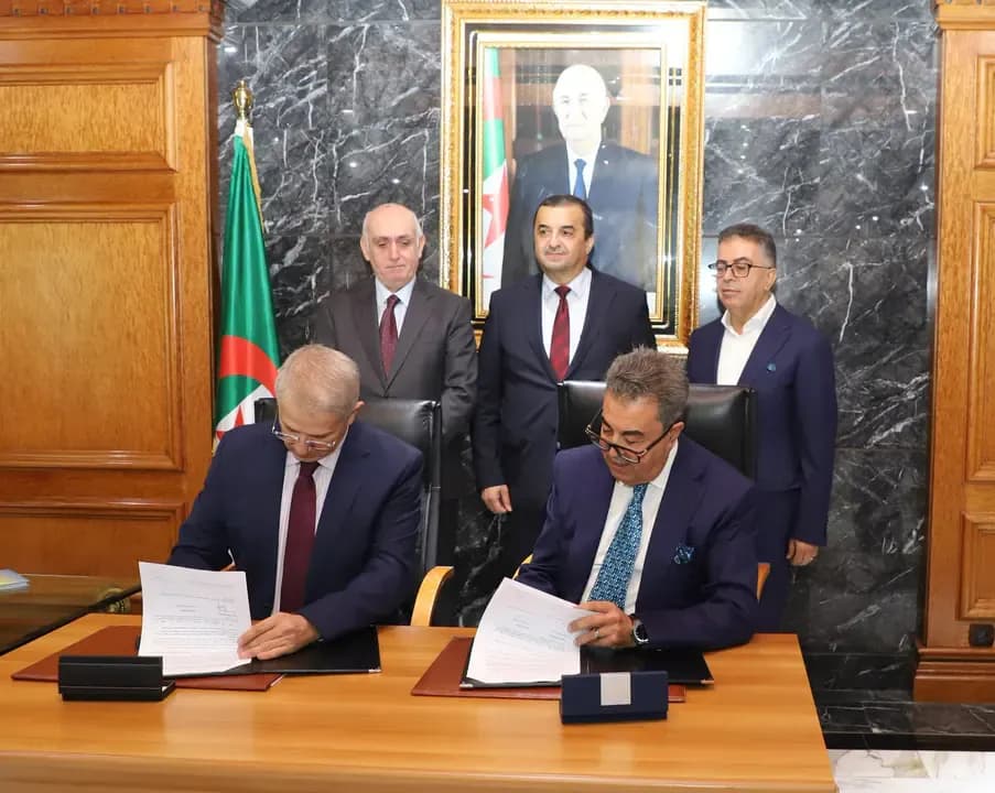 Signing of a Memorandum of Understanding between SONATRACH and the Swakri Group to Enhance Industrial Cooperation