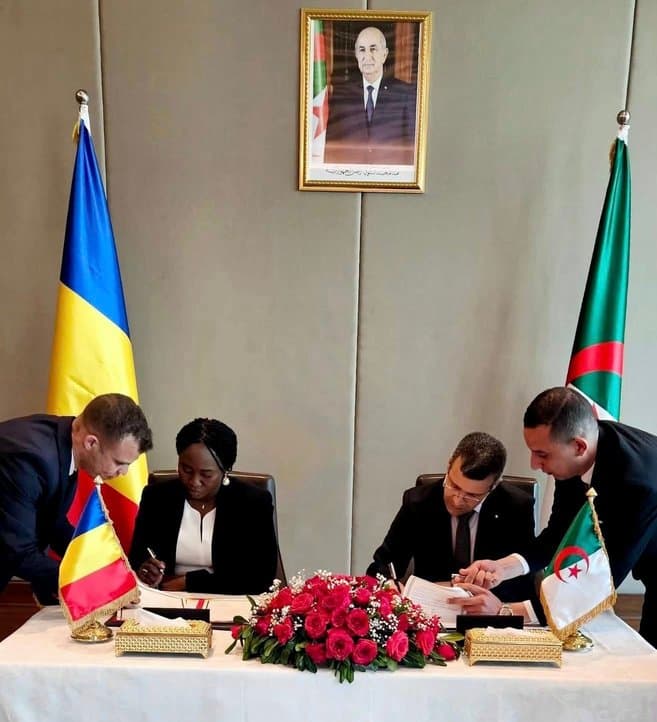 Signing of a Memorandum of Understanding between the Algerian Agency for Investment Promotion and the National Agency for Investments and Exports of the Republic of Chad
