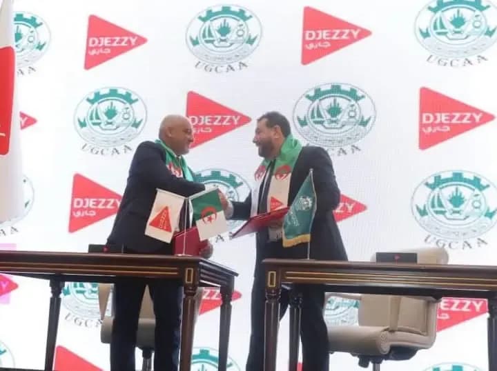 Signing of an agreement between Djezzy and the General Union of Algerian Traders and Artisans to accelerate digital transformation