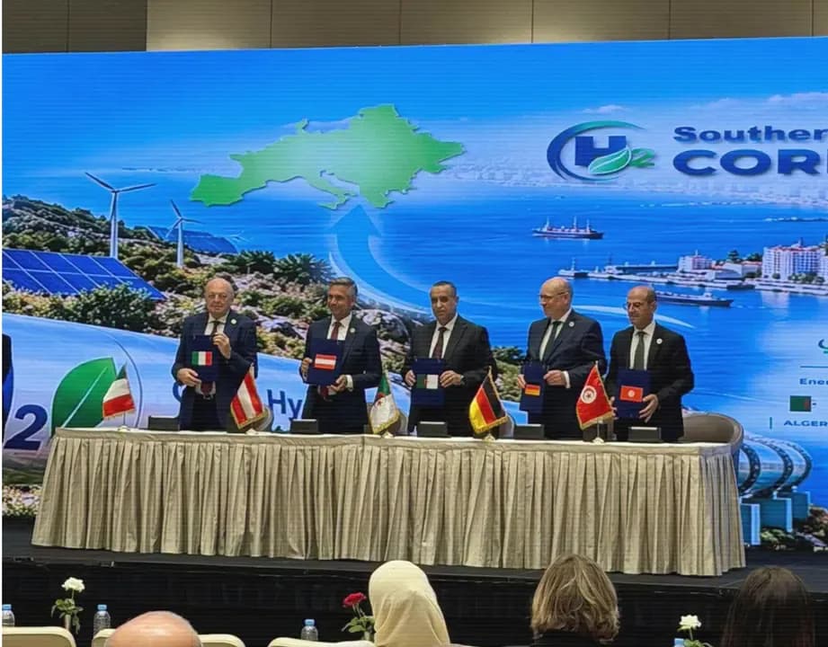 Signing of the Algeria Ministerial Declaration on the Southern Hydrogen Corridor Project