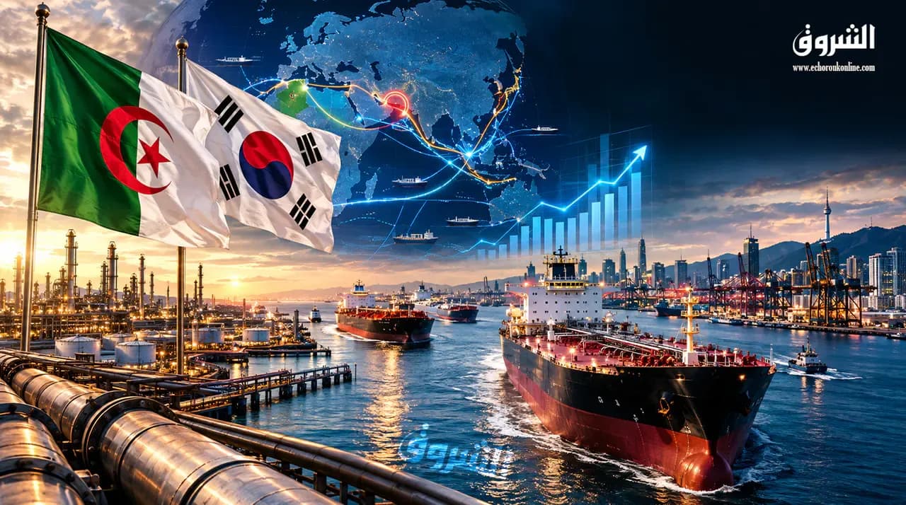 South Korea Increases Its Imports of Algerian Oil by 77%