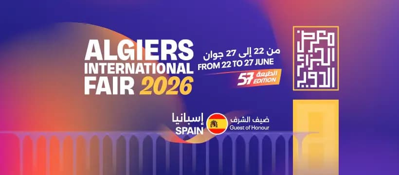 Spain is the guest of honor at the International Exhibition of Algeria starting tomorrow