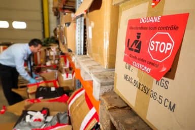 Starting tomorrow.. the European Union imposes fees on imported small parcels