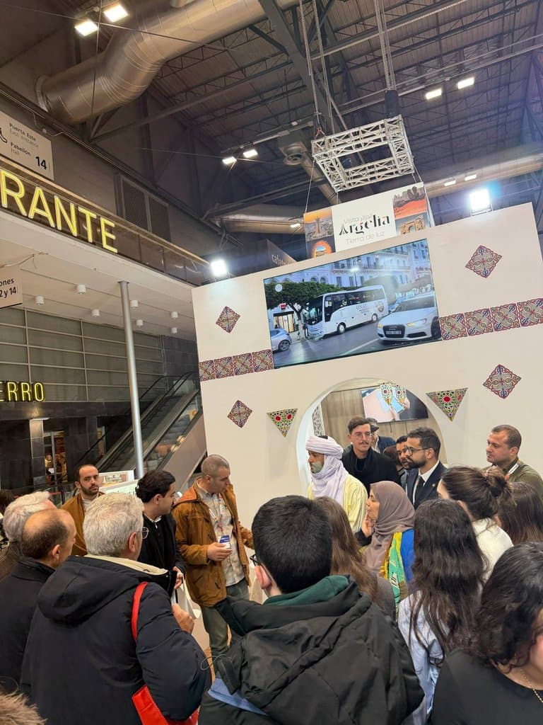 Strong Interest from International Tourism Professionals in the Algerian Pavilion in Spain