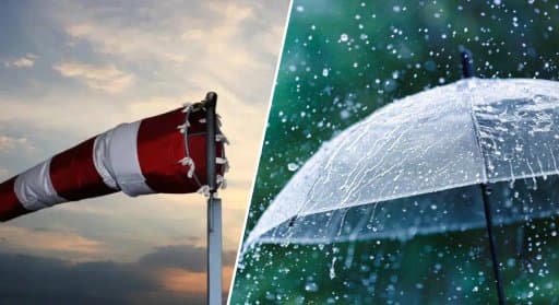 Strong Winds.. Heavy Rain Starting from 3 PM in These Provinces - Iqtissad Al Balad