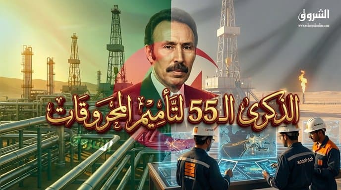 The 55th Anniversary of the Nationalization of Hydrocarbons.. SONATRACH Invests $60 Billion to Enhance Sovereign Projects